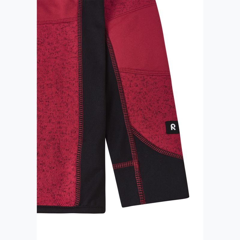 Vaikiškas flisinis džemperis Reima Liukuen cranberry 4