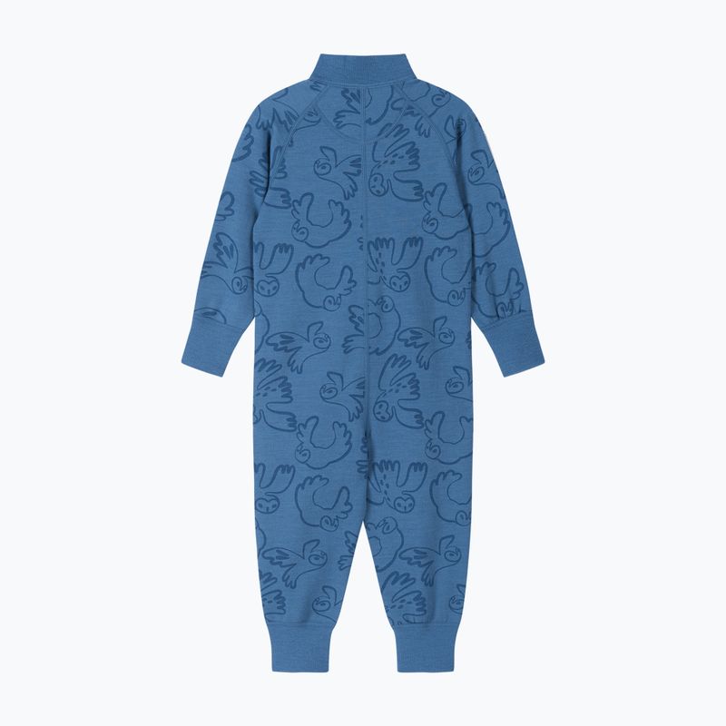 Vaikiškas kombinezonas Reima Parvin Wool blue ocean 2