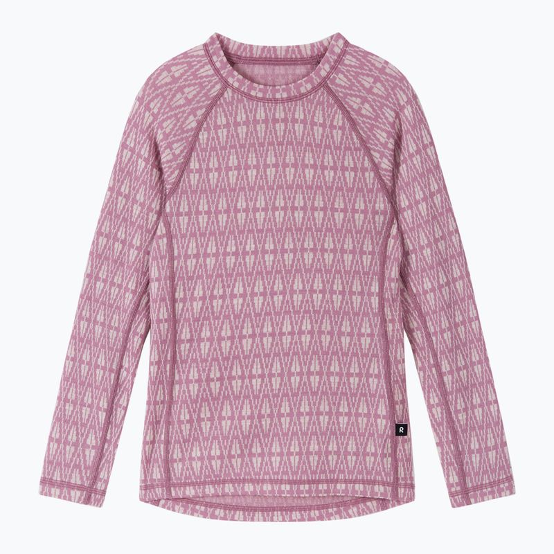 Vaikiškas termoaktyvių apatinių komplektas Reima Taival grey pink 3