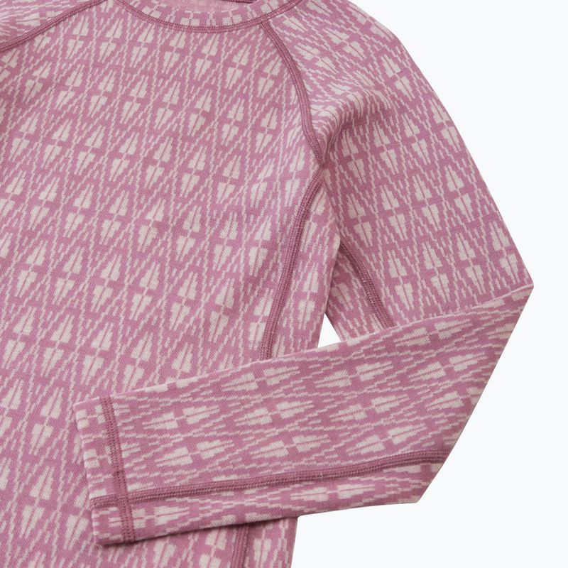 Vaikiškas termoaktyvių apatinių komplektas Reima Taival grey pink 5