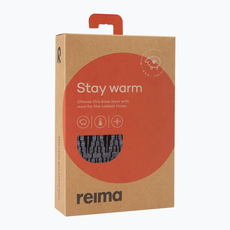 Vaikiškas termoaktyvių apatinių komplektas Reima Taival melange grey 8