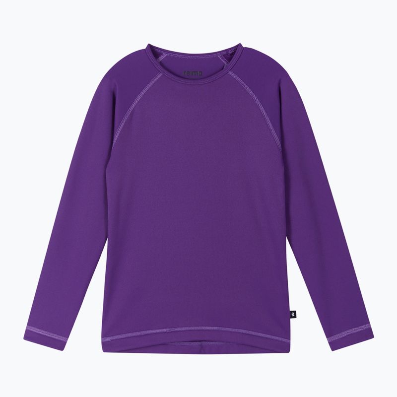 Vaikiškas termoaktyvių apatinių komplektas Reima Lampo plum purple 3