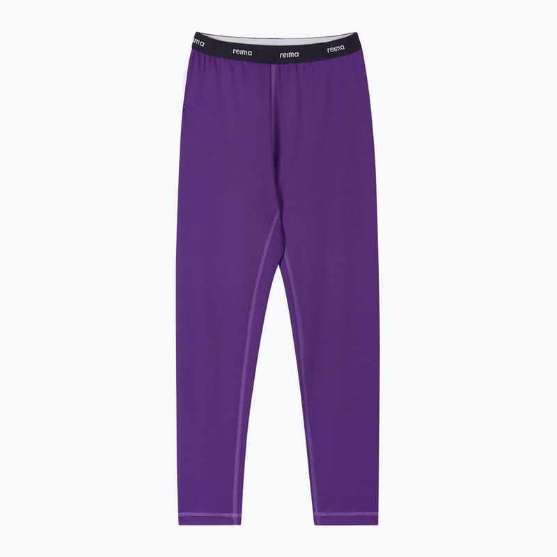 Vaikiškas termoaktyvių apatinių komplektas Reima Lampo plum purple 4