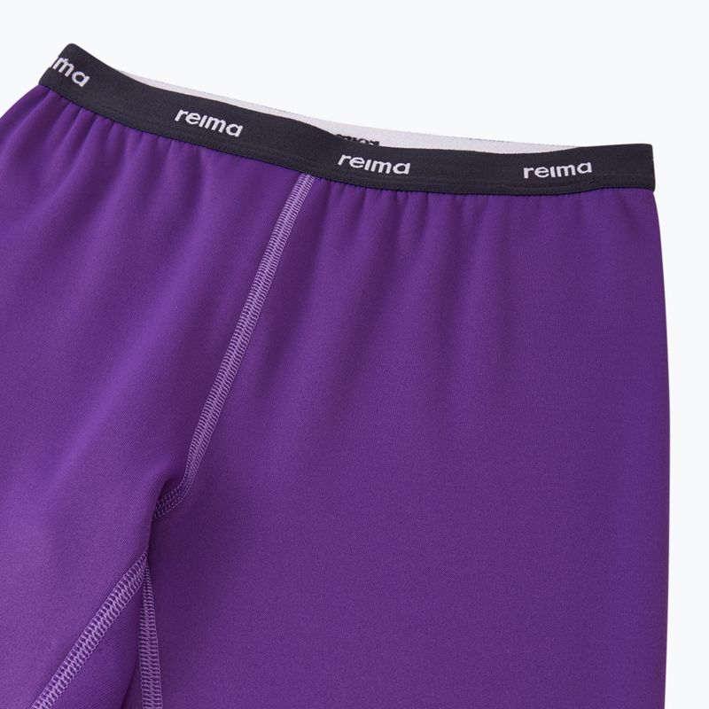 Vaikiškas termoaktyvių apatinių komplektas Reima Lampo plum purple 6