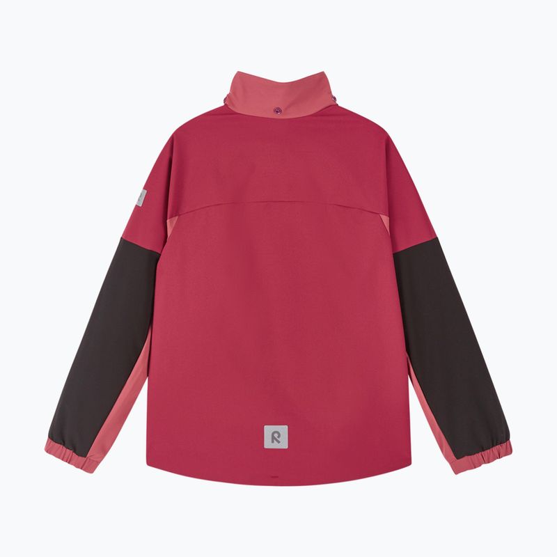 Vaikiška hibridinė striukė Reima Vaeltava cranberry 3