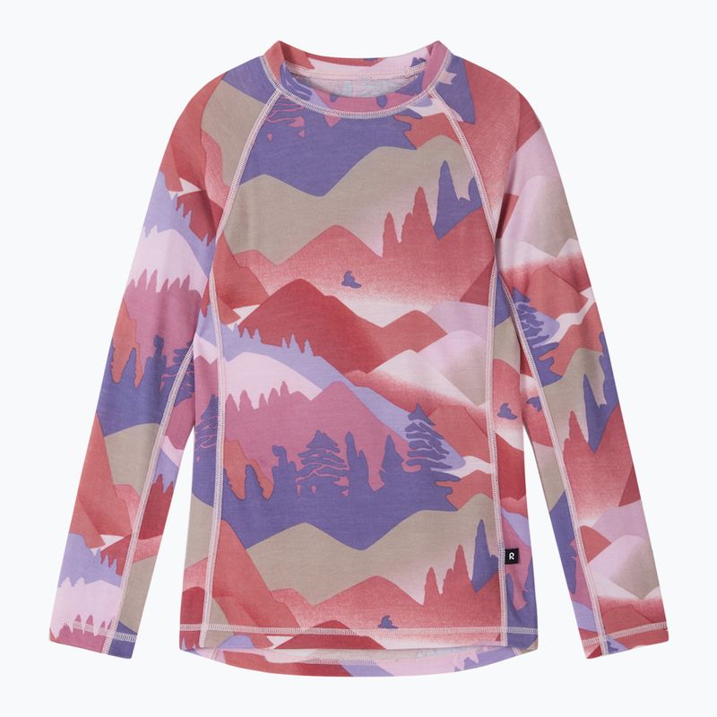 Vaikiškas termoaktyvių apatinių komplektas Reima Taitoa grey pink 3