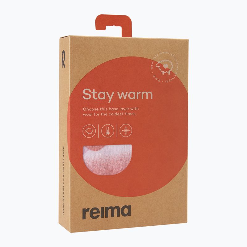 Vaikiškas termoaktyvių apatinių komplektas Reima Taitoa grey pink 8