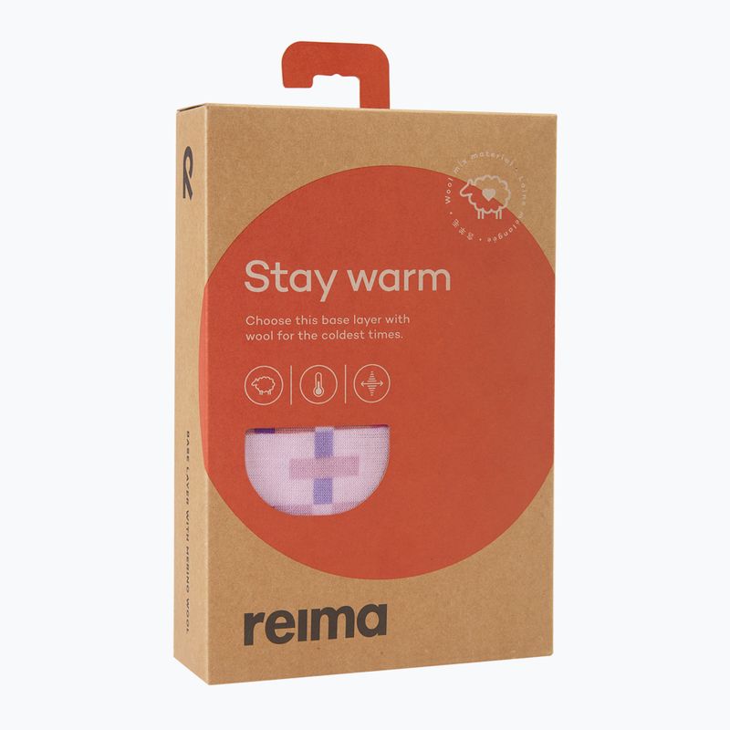 Vaikiškas termoaktyvių apatinių komplektas Reima Taitoa pale rose 8