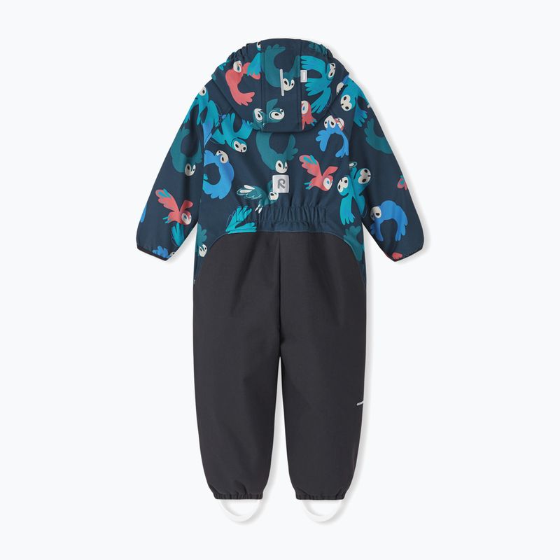 Vaikiškas softshell kombinezonas Reima Mjosa navy 2