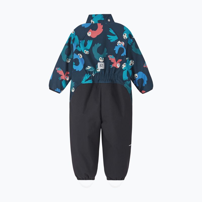 Vaikiškas softshell kombinezonas Reima Mjosa navy 3