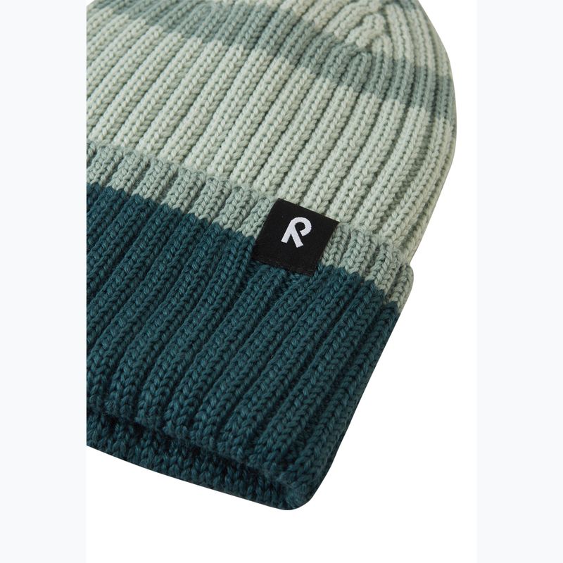 Vaikiška žieminė kepurė Reima Vilpas stone green 3