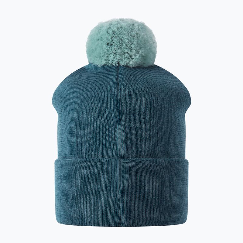 Vaikiška žieminė kepurė Reima Omasi dark teal 2