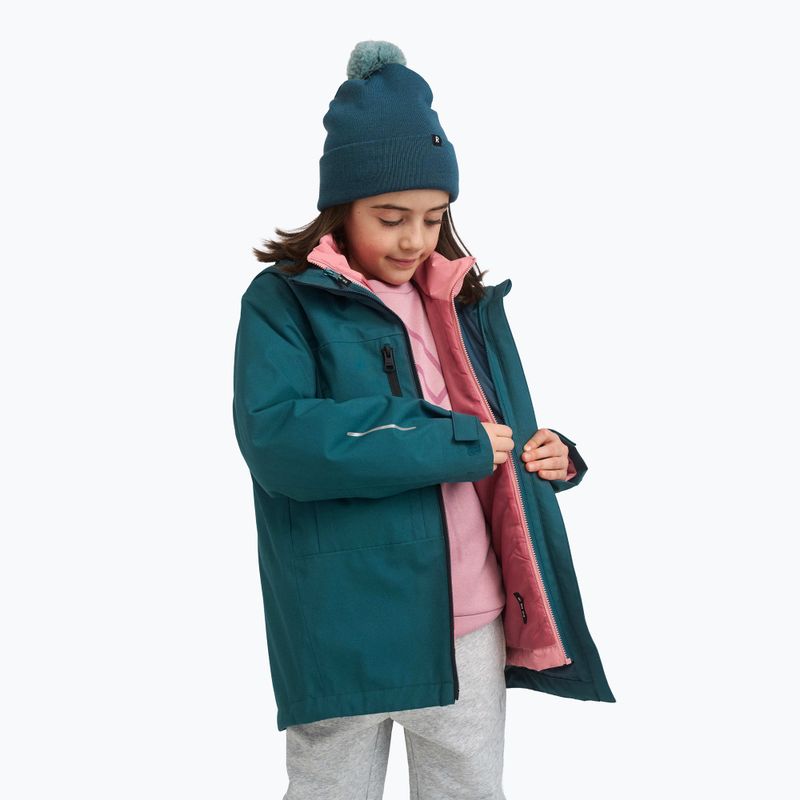 Vaikiška žieminė kepurė Reima Omasi dark teal 6