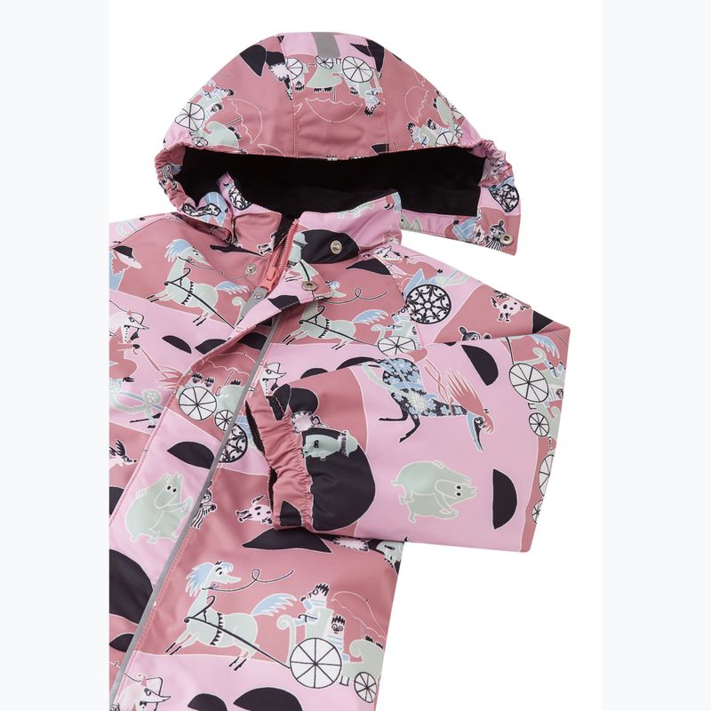 Vaikiškas slidinėjimo kombinezonas Reima Puhuri rose blush 4