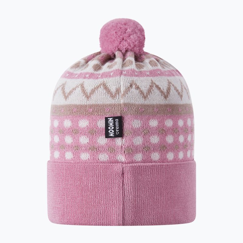 Vaikiška žieminė kepurė Reima Moomin Flinga grey pink 2