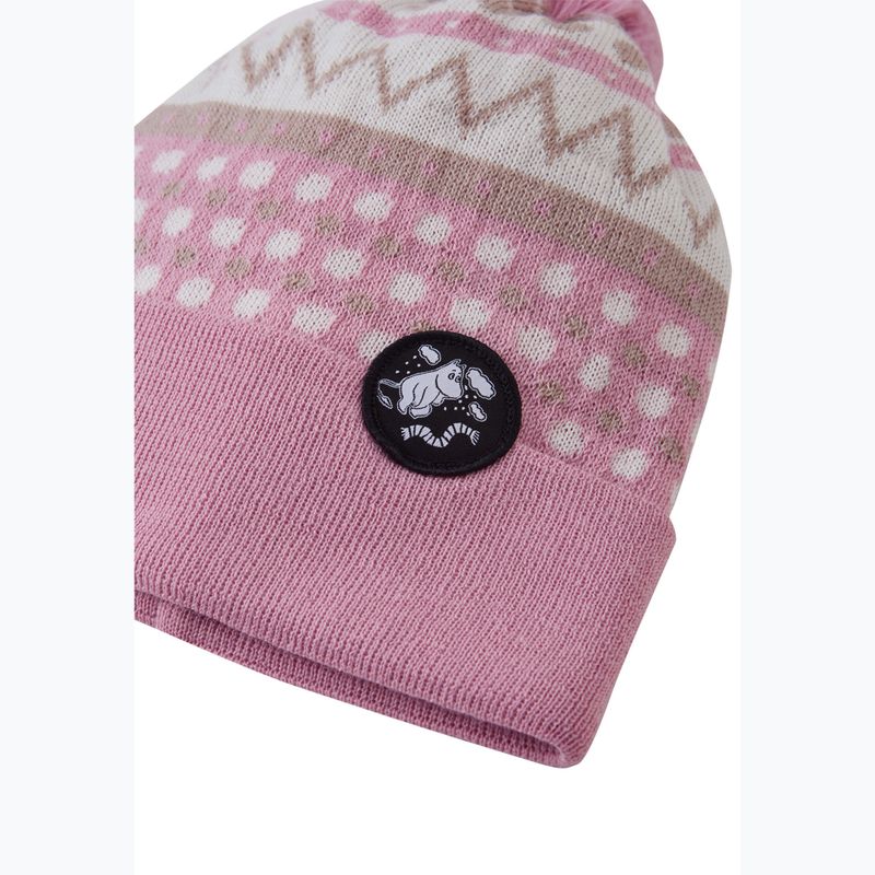 Vaikiška žieminė kepurė Reima Moomin Flinga grey pink 3