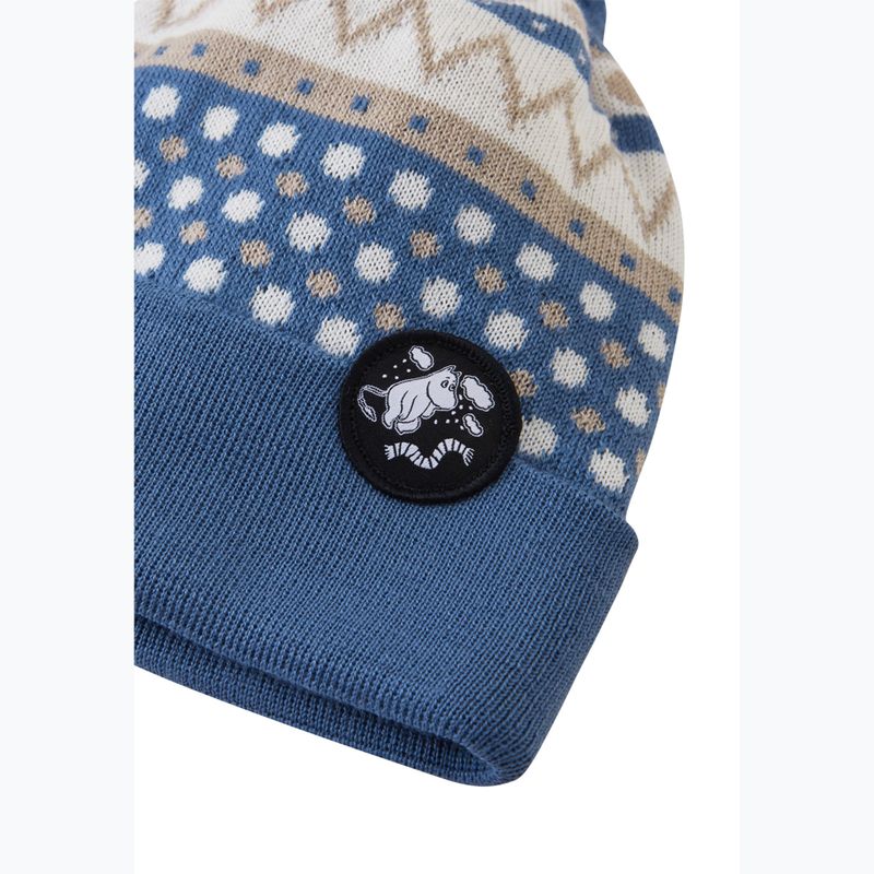 Vaikiška žieminė kepurė Reima Moomin Flinga blue ocean 3