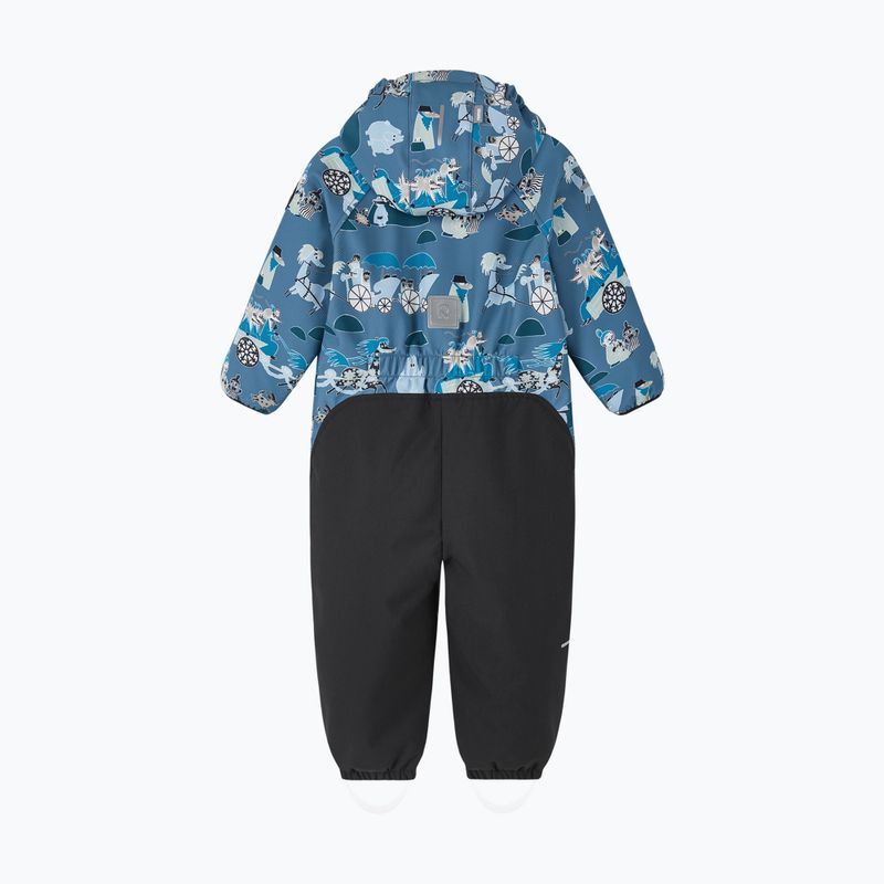 Vaikiškas softshell kombinezonas Reima Moomin Mjosa blue ocean 2