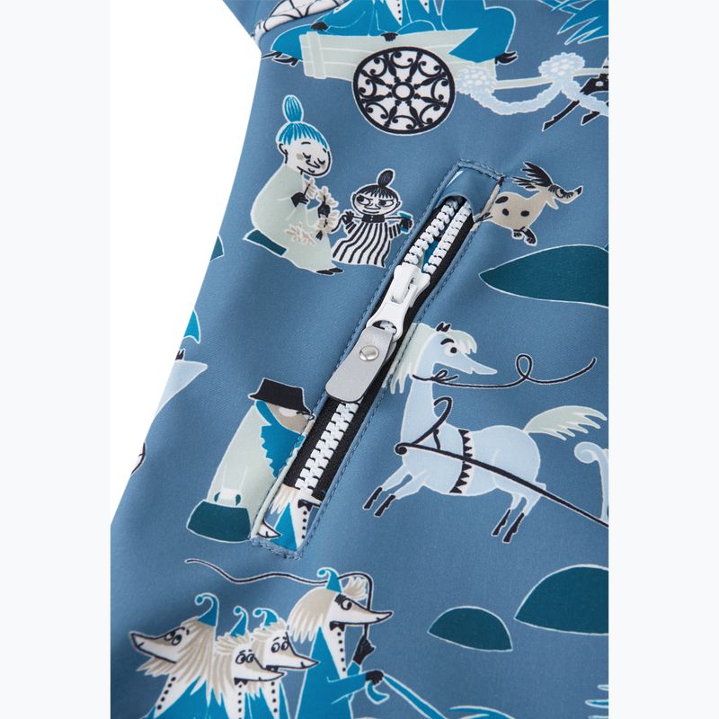 Vaikiškas softshell kombinezonas Reima Moomin Mjosa blue ocean 6