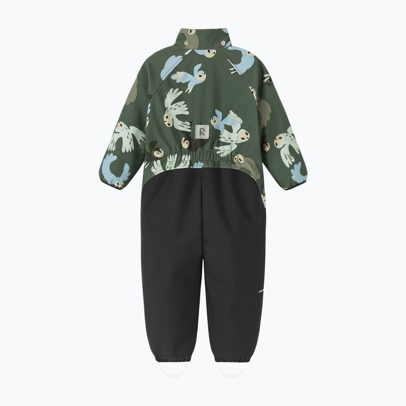 Vaikiškas softshell kombinezonas Reima Mjosa thyme green 2