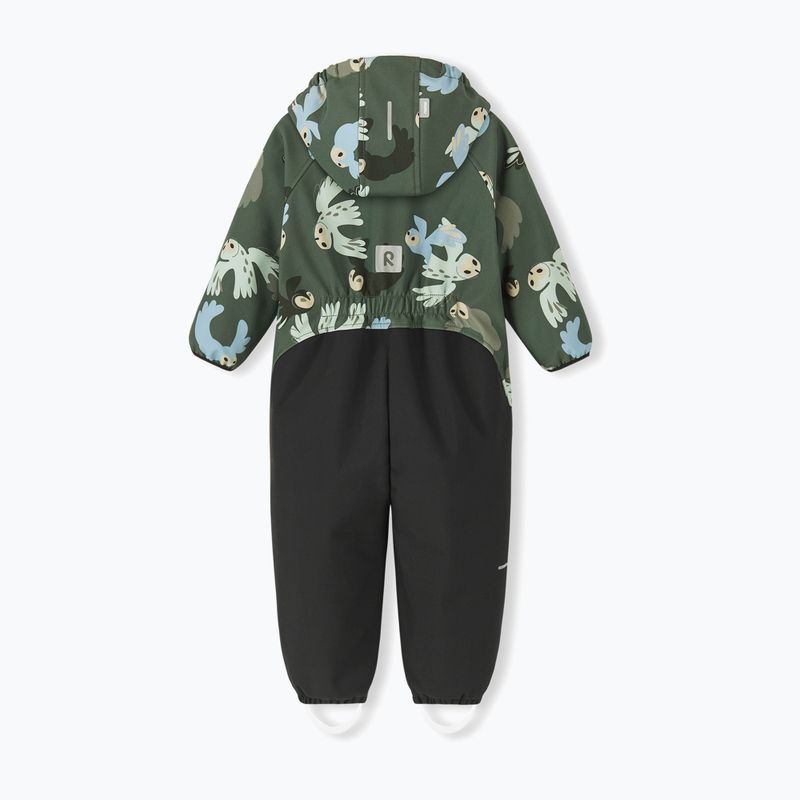 Vaikiškas softshell kombinezonas Reima Mjosa thyme green 3