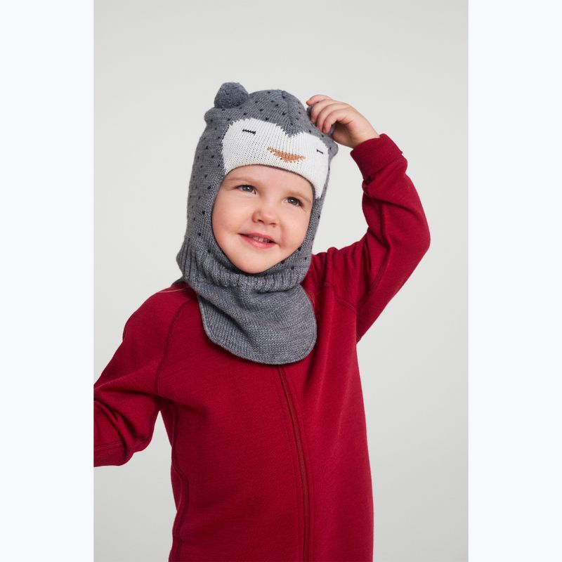 Vaikiška balaklava Reima Ilmeet melange grey 4