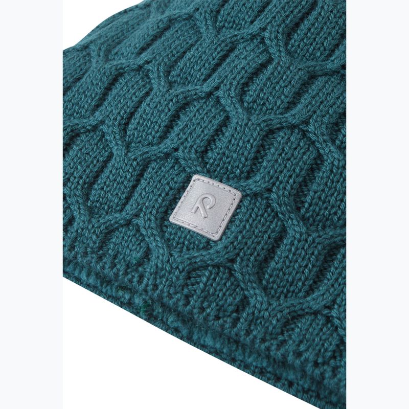 Vaikiška kepurė Reima Nyksund dark teal 3