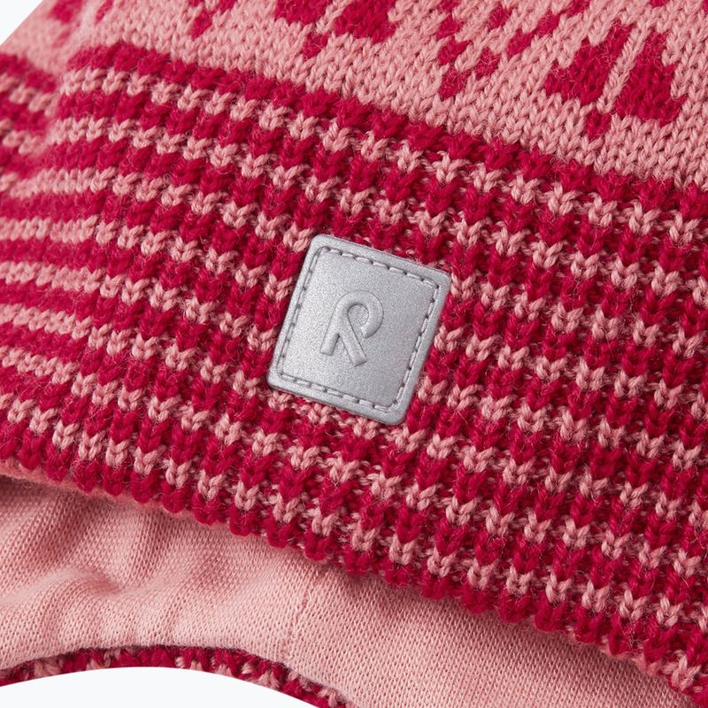 Vaikiška žieminė kepurė Reima Kuuru rose blush 3