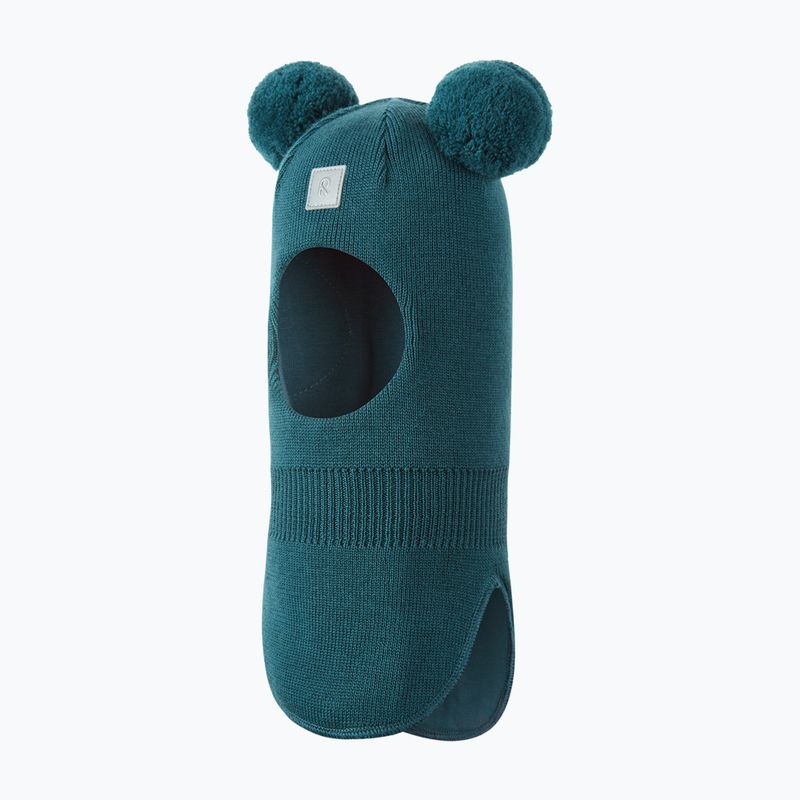 Vaikiška balaklava Reima Vekkuli dark teal