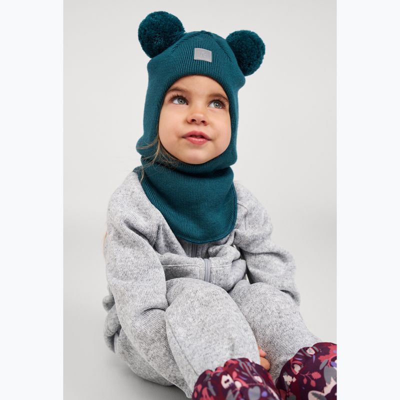 Vaikiška balaklava Reima Vekkuli dark teal 5