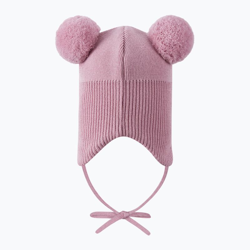 Vaikiška žieminė kepurė Reima Kumpi grey pink 2