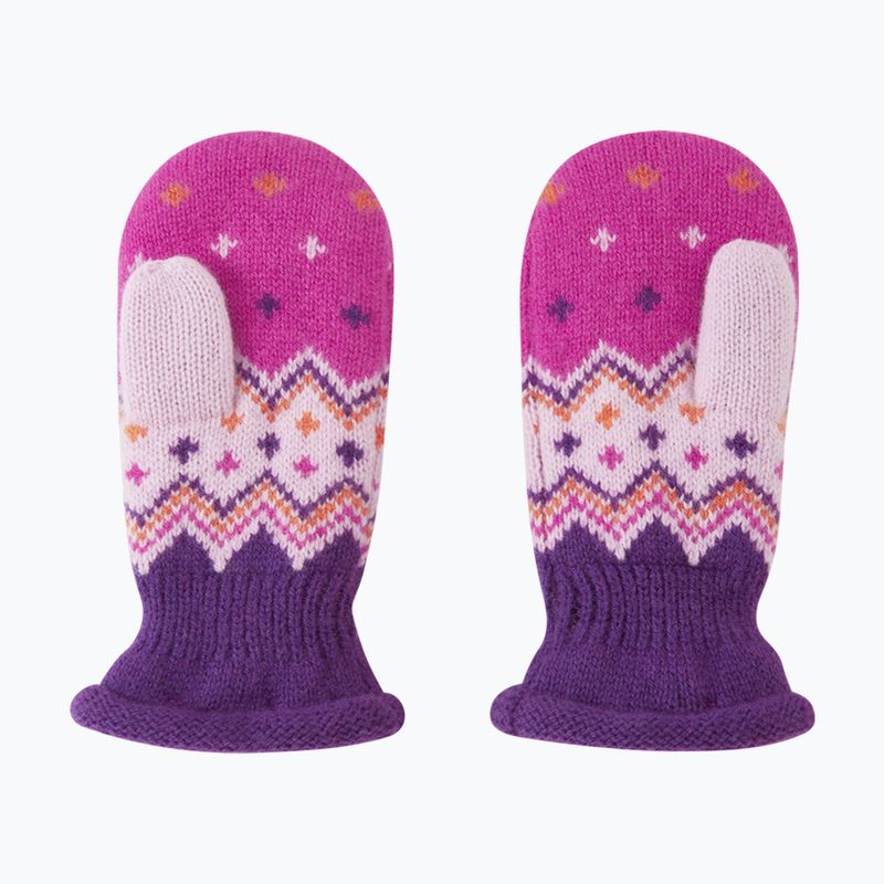 Vaikiškos žieminės pirštinės Reima Lapanen plum purple 3