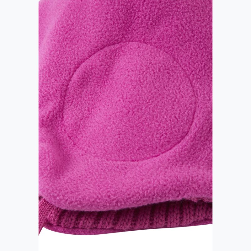 Vaikiška žieminė kepurė Reima Paljakka fucshia 3