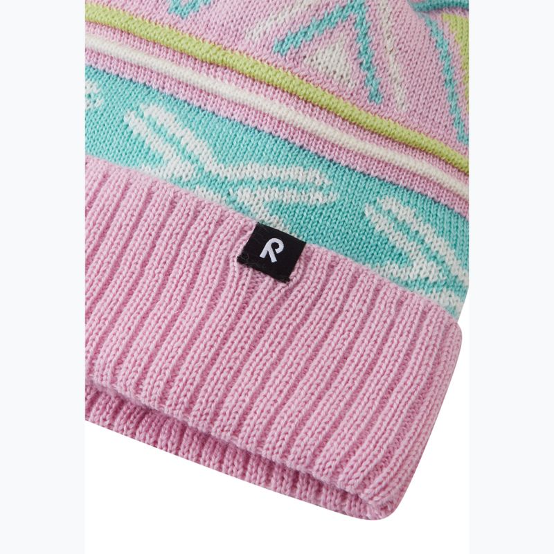 Vaikiška žieminė kepurė Reima Kirjoen light heather 3