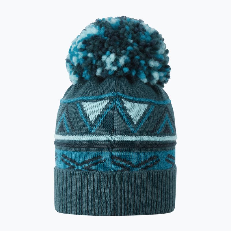 Vaikiška žieminė kepurė Reima Kirjoen dark teal 2