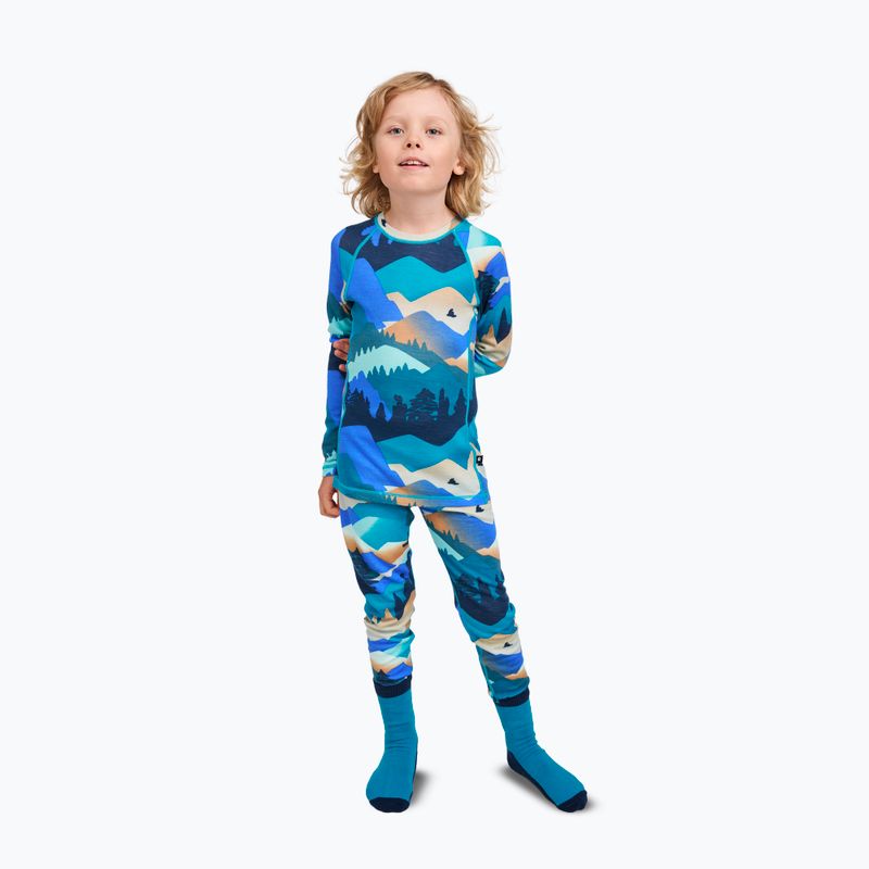 Vaikiškos kojinės Reima Villalla aquatic blue 3