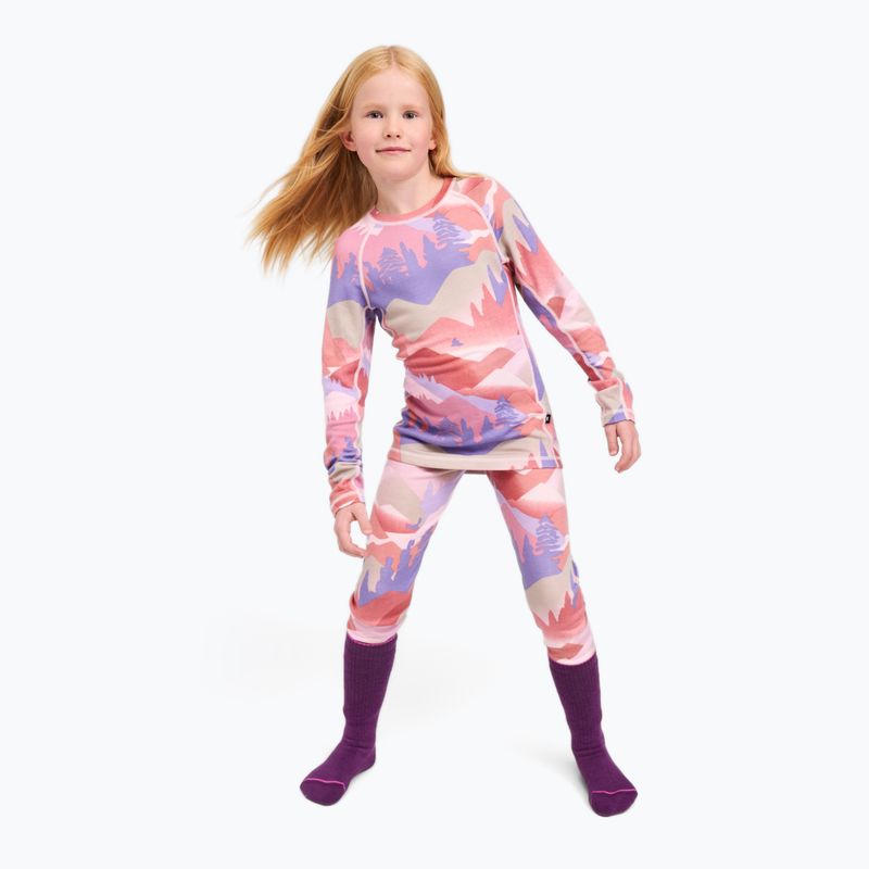 Vaikiškos kojinės Reima Urheilu plum purple 4