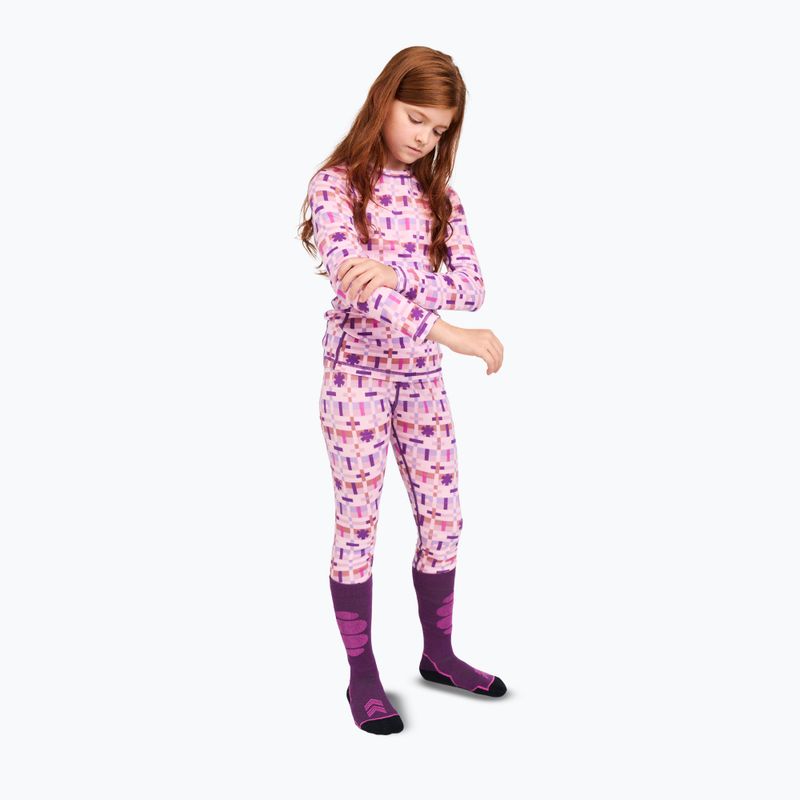 Vaikiškos kojinės Reima Atleetti plum purple 5