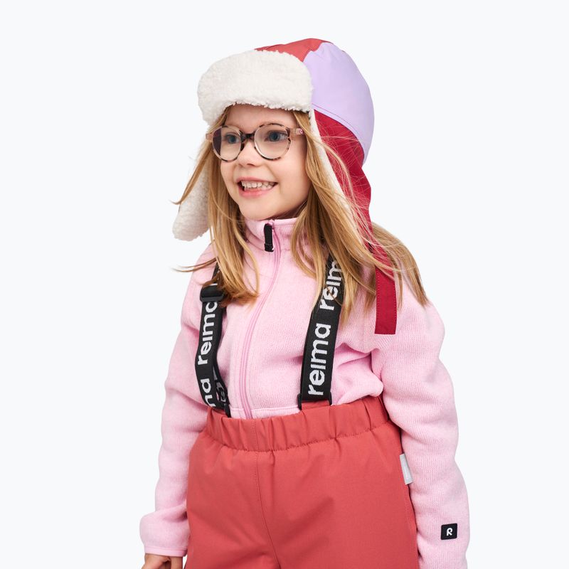 Vaikiška žieminė kepurė Reima Ilves cranberry 4