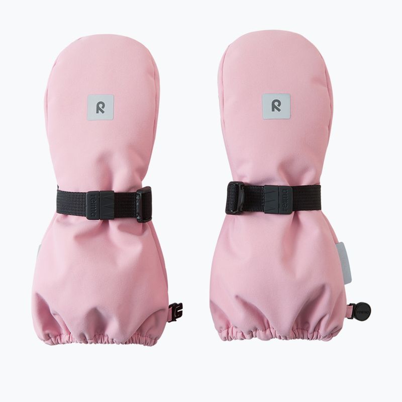Vaikiškos slidinėjimo pirštinės Reima Ote grey pink 2