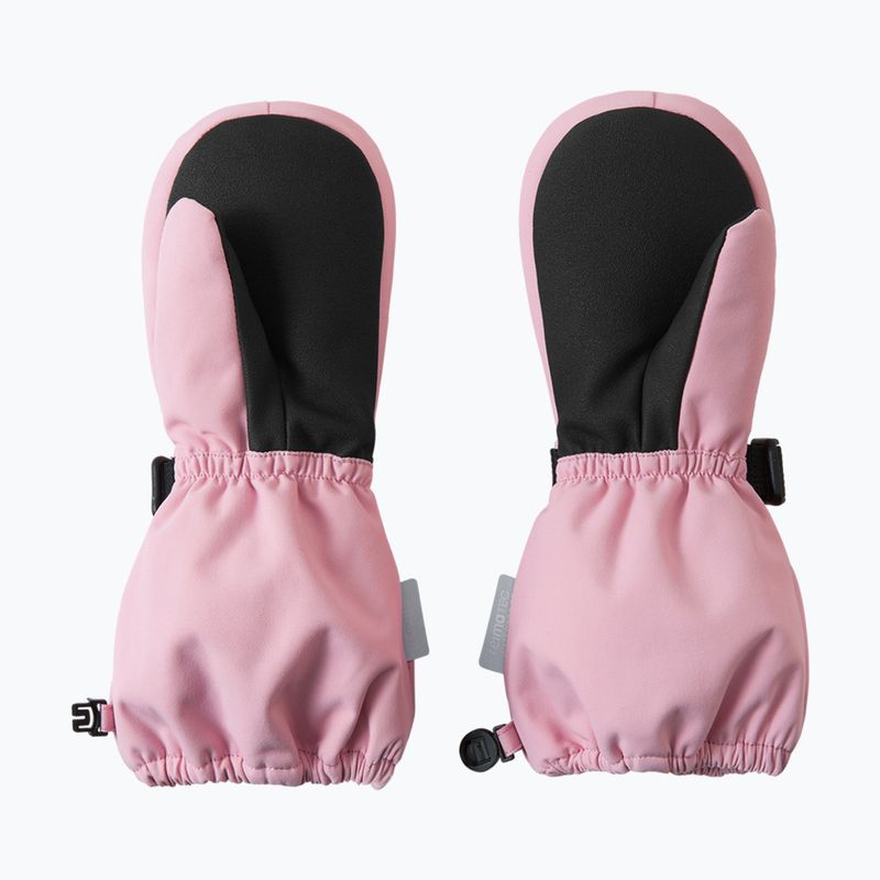 Vaikiškos slidinėjimo pirštinės Reima Ote grey pink 3