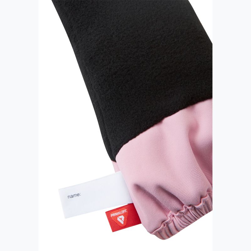 Vaikiškos slidinėjimo pirštinės Reima Ote grey pink 4