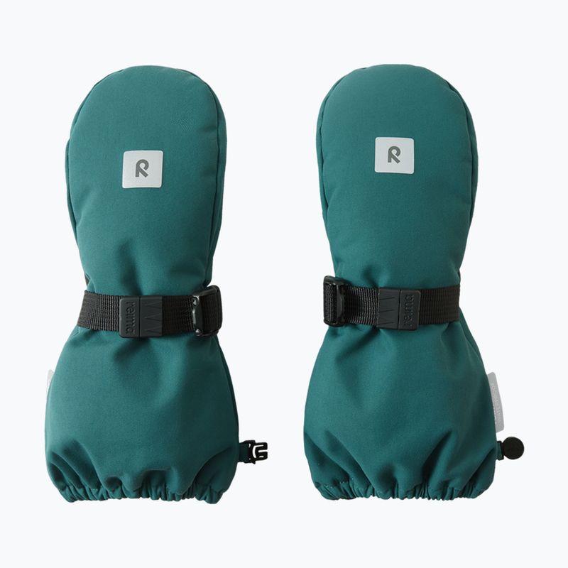 Vaikiškos slidinėjimo pirštinės Reima Ote dark teal 2