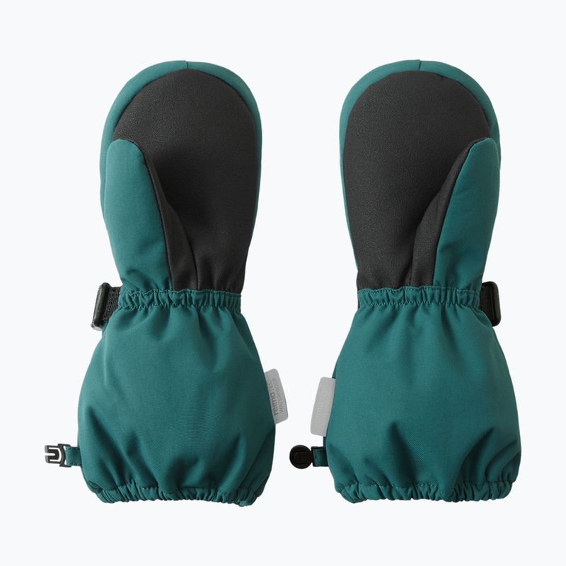 Vaikiškos slidinėjimo pirštinės Reima Ote dark teal 3