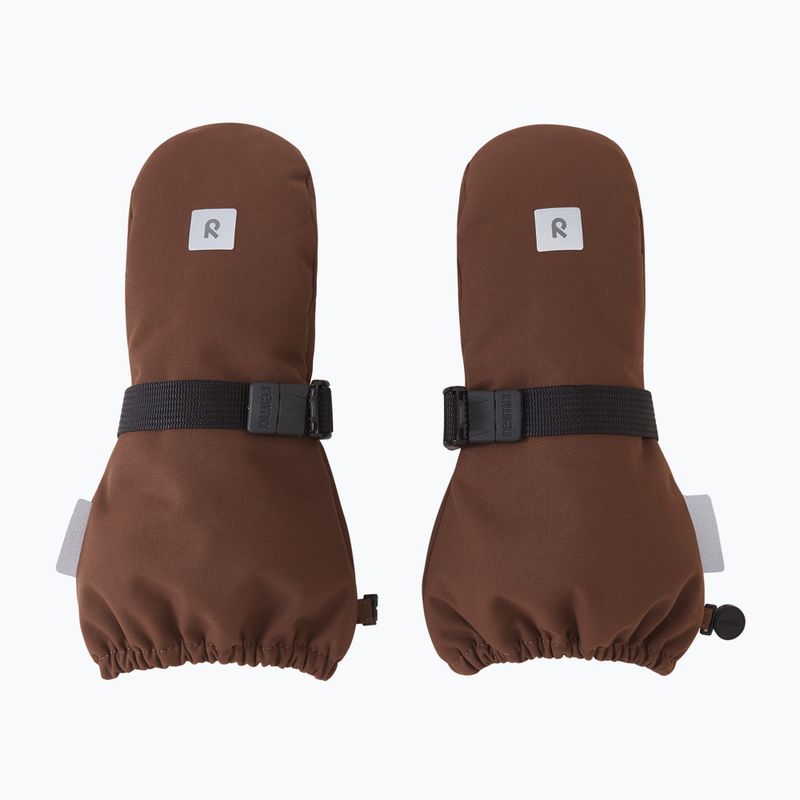 Vaikiškos slidinėjimo pirštinės Reima Ote umber brown 2