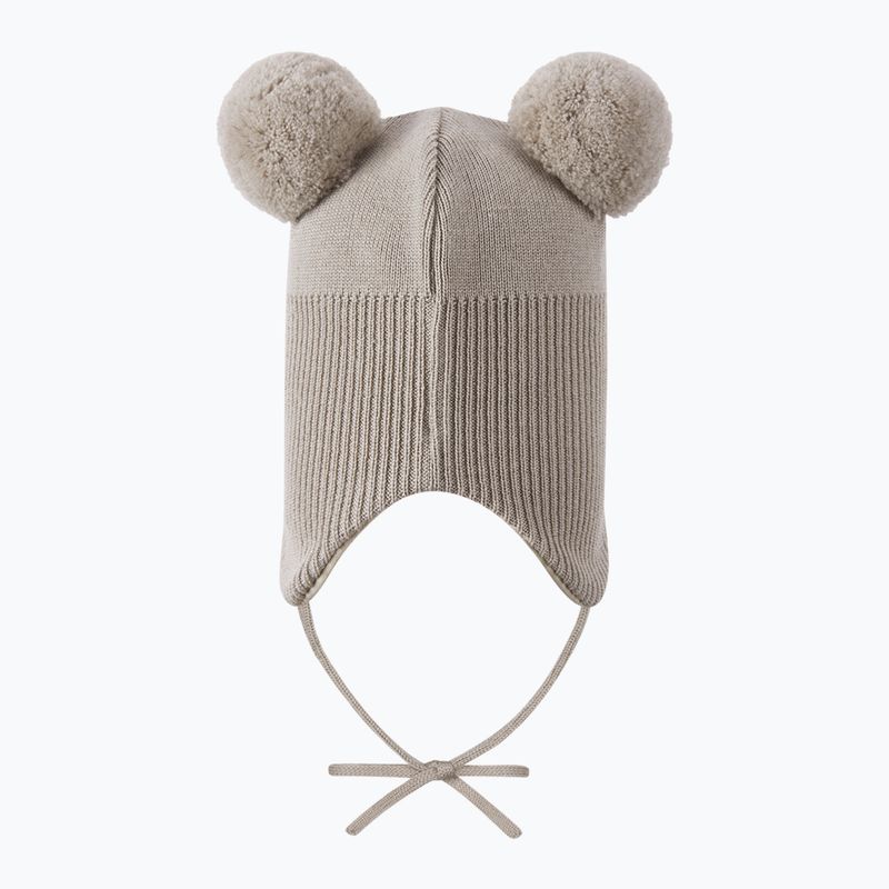 Vaikiška žieminė kepurė Reima Kumpi earthy beige 2