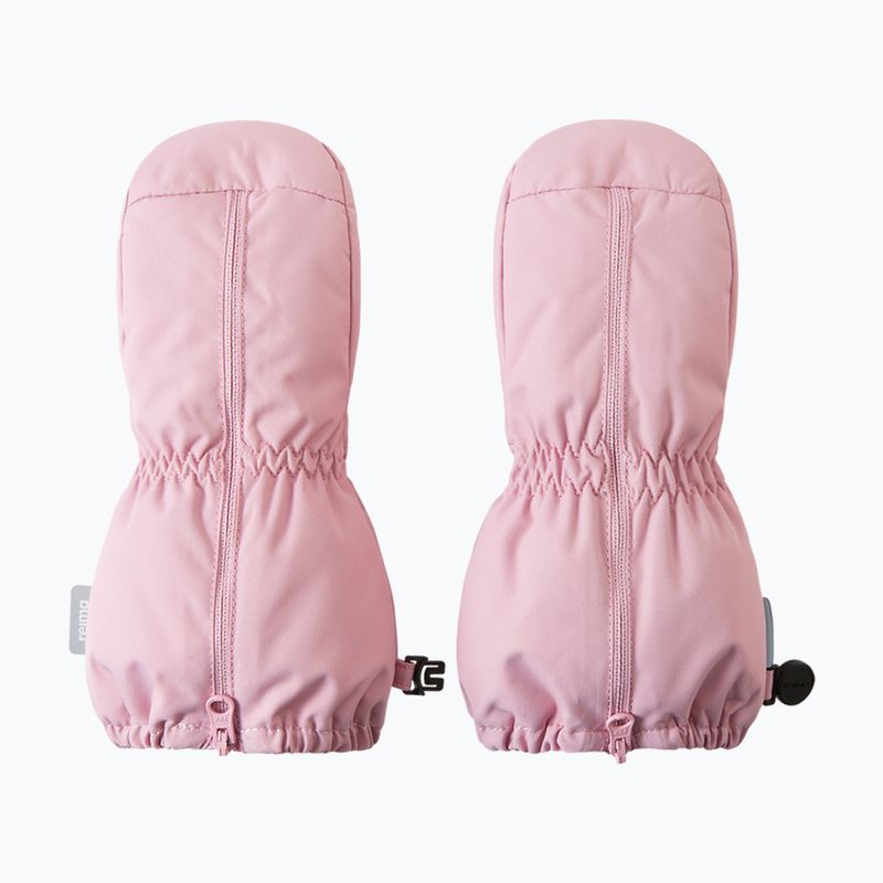 Vaikiškos žieminės pirštinės Reima Tassuin grey pink 2