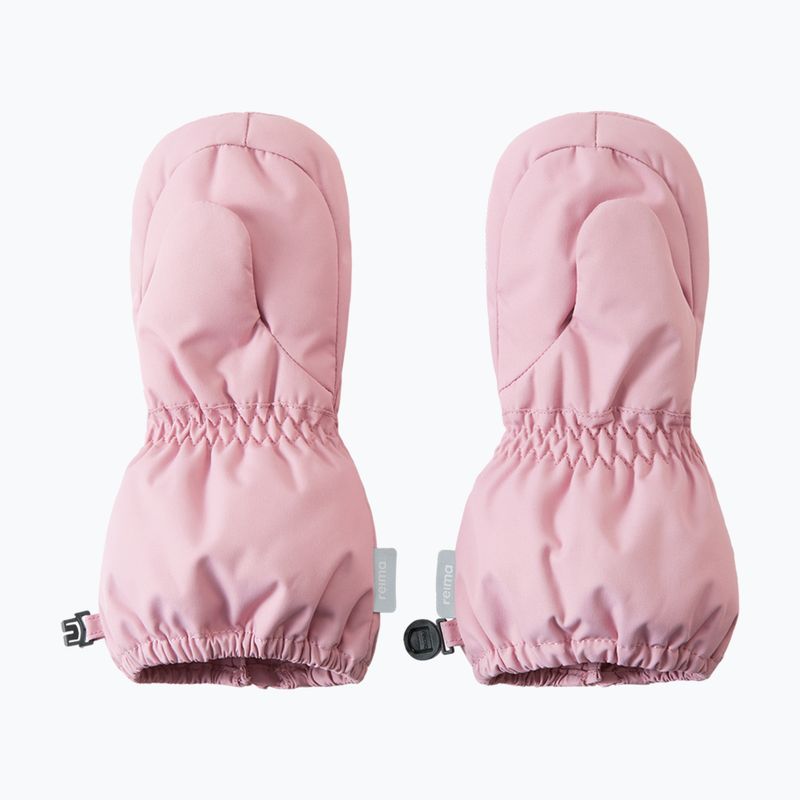 Vaikiškos žieminės pirštinės Reima Tassuin grey pink 3