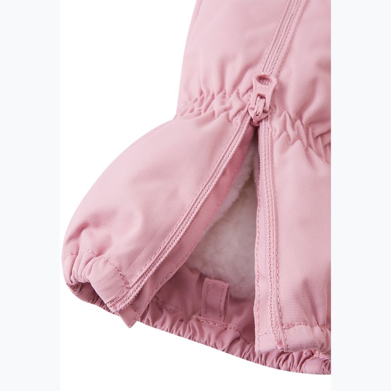 Vaikiškos žieminės pirštinės Reima Tassuin grey pink 4