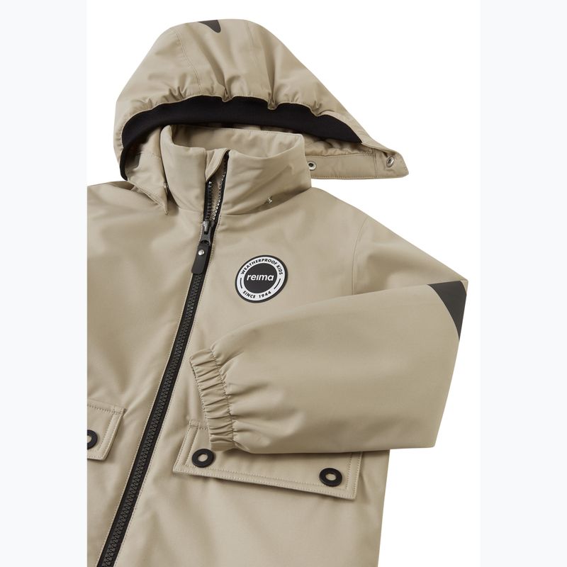 Vaikiška lietaus striukė Reima Symppis earthy beige 3